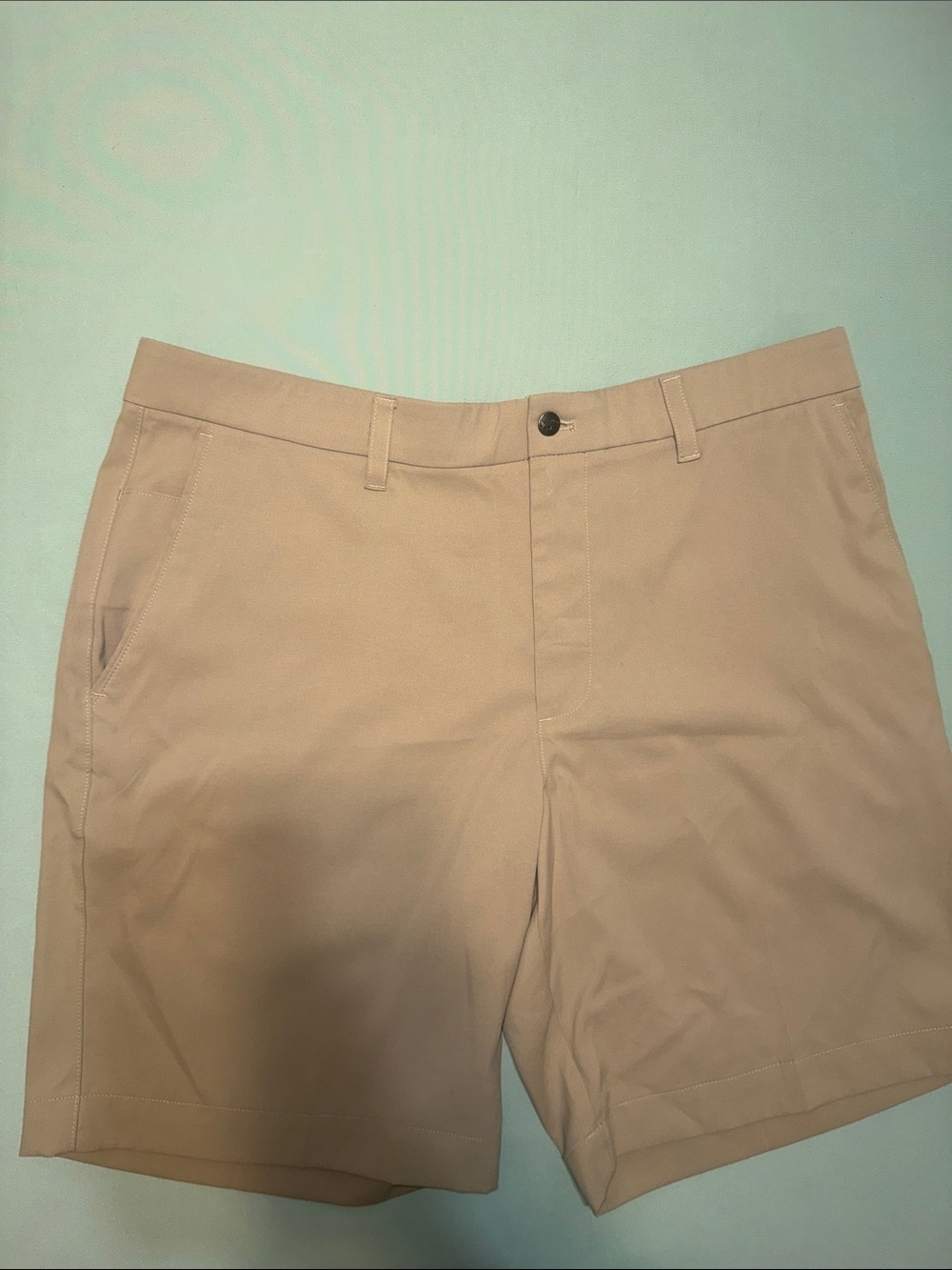 Callaway Tan Flat Front Golf Shorts
